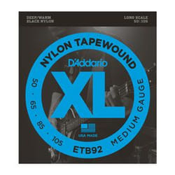 D'Addario ETB92 corde d'instrument de musique Basse 4 pièce(s) Acier Guitare
