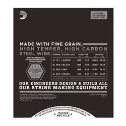 D'Addario ETB92 corde d'instrument de musique Basse 4 pièce(s) Acier Guitare