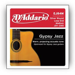 D'Addario EJ84M corde d'instrument de musique Acoustique 5 pièce(s) Guitare