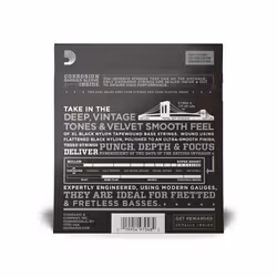 D'Addario ETB92-5 corde d'instrument de musique Électrique/Basse 5 pièce(s) Nylon Guitare