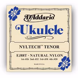 D'Addario EJ88T, Guitare, Nyltech, Ukulélé, 4 pièce(s)