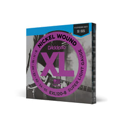 D'Addario EXL120-8 corde d'instrument de musique Electrique 8 pièce(s) Acier Guitare