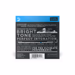 D'Addario EXL120-8 corde d'instrument de musique Electrique 8 pièce(s) Acier Guitare