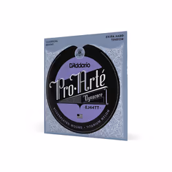 D'Addario EJ44TT, Guitare, Titane, Classique, 6 pièce(s)