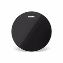 Evans Black Chrome, Tom tom, Peau de frappe, Noir, Plastique, 1 pièce(s), 304 mm