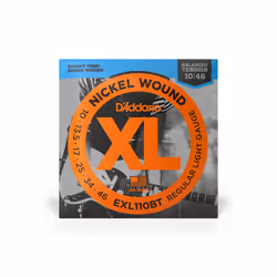 D'Addario EXL110BT corde d'instrument de musique Electrique 6 pièce(s) Acier Guitare