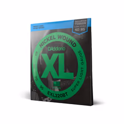 D'Addario EXL220BT, Guitare, Acier, Basse, 4 pièce(s)