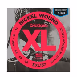 D'Addario EXL157, Guitare, Acier, Electrique, 6 pièce(s)