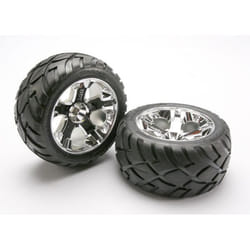 Traxxas 5576R pièce et accessoire pour modèle radiocommandé Ensemble de roues et de pneus