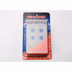 Traxxas 7154X, Moyeu de roue, Aluminium, Bleu
