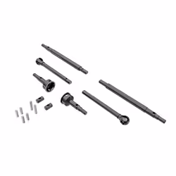 Traxxas 9756, Kit d'arbre d’essieu, Acier, Noir