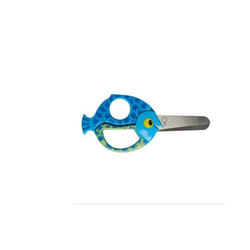 Fiskars 003664 ciseaux à bouts ronds Universel Découpe droite Bleu, Argent