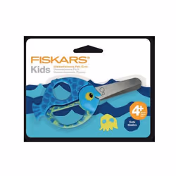 Fiskars 003664 ciseaux à bouts ronds Universel Découpe droite Bleu, Argent