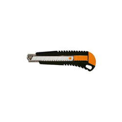 Fiskars 1003749 couteau à lame rétractable Noir, Orange Couteau rasoir