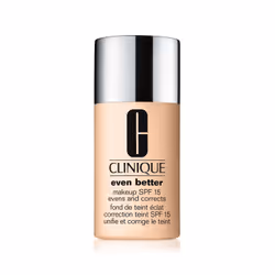 Clinique Even Better Broad Spectrum SPF 15, Bouteille, Liquide, Eclaircissant, Hydratant, Protection, Lissage, Froid, CN 58,  ...