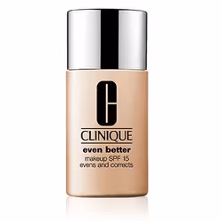 Clinique Even Better Makeup Broad Spectrum SPF 15, Bouteille, Peau noire, Nutty, Naturel, Femmes, Huile