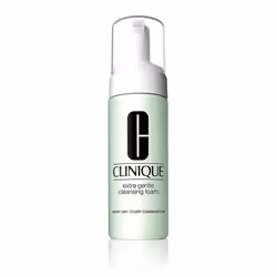 Clinique Extra Gentle Cleansing Foam, Mousse nettoyante, Femmes, Peau délicate, Peau sensible, Purifiant, Flacon pompe, Parab ...
