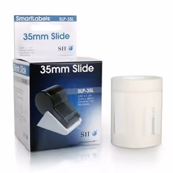 Seiko Instruments SLP-35L, Blanc, Imprimante d'étiquette adhésive, 3,8 cm, 1,1 cm, 300 pièce(s), 300 pièce(s)