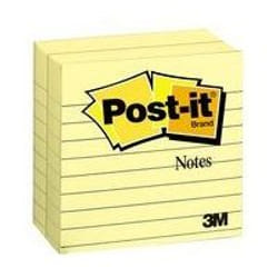 3M 675YL Post-it Carré Jaune 300 feuilles Auto-adhésif