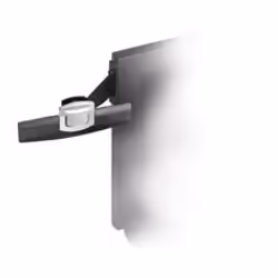 3M DH240MB Document Clip, Noir, Argent