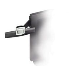 3M DH240MB Document Clip porte-document Noir, Argent