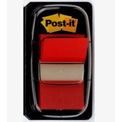 3M I680-1 étiquette auto-collante Rectangle Amovible Rouge 50 pièce(s)