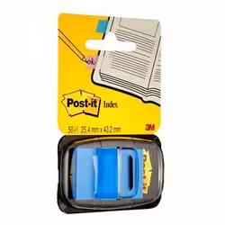 3M I680-2 étiquette auto-collante Rectangle Amovible Bleu 50 pièce(s)