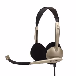 Koss CS100, Avec fil, Bureau/Centre d'appels, 30 - 16000 Hz, Casque, Beige