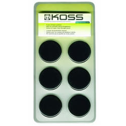 Koss 0021299158227 mousse d'écouteurs Noir 6 pièce(s)