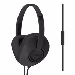 Koss Corp. Europe, Avec fil, 20 - 20000 Hz, Appels/Musique, Casque, Noir