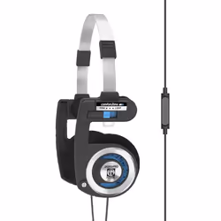 Koss Porta Pro, Avec fil, Appels/Musique, 15 - 25000 Hz, Écouteurs, Noir