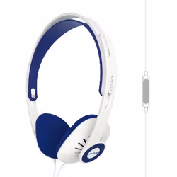 Koss KPH30i, Avec fil, 15 - 25000 Hz, Écouteurs, Bleu, Blanc