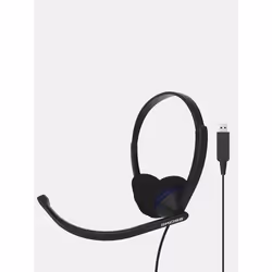 Koss CS200 USB, Avec fil, 20 - 22000 Hz, Appels/Musique, Casque, Noir