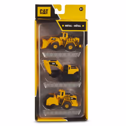 Funrise CAT - 3 ENGINS CHANTIER METAL 10 CM - Vue supplémentaire 4