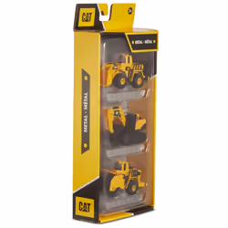 Funrise CAT - 3 ENGINS CHANTIER METAL 10 CM - Vue supplémentaire 5