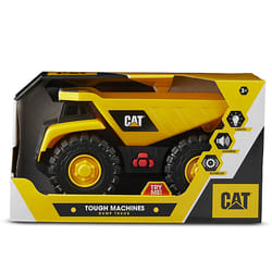 Camion Benne Sons et lumières avec vibrations Cat Tough Machines 25 cm