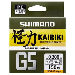 Tresse Shimano Kairiki G5 150 m