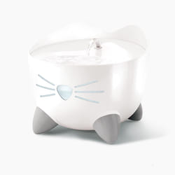 Catit 43715 gamelle et abreuvoir pour chiens et chats Plastique Blanc Chat Fontaine à eau automatique pour animaux de compagnie