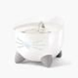 Catit Pixi gamelle et abreuvoir pour chiens et chats Acier inoxydable Blanc Chat Fontaine à eau automatique pour animaux de compagnie