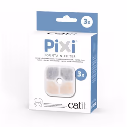 Catit 43721, Filtre pour fontaine à eau automatique pour animaux de compagnie, Chat, Blanc, all Catit PIXI fountains, 85 mm,  ...