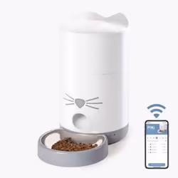 Catit 43752, Distributeur automatique pour animaux de compagnie, Plastique, Acier inoxydable, Blanc, Intérieure, Chat, 2,9 L