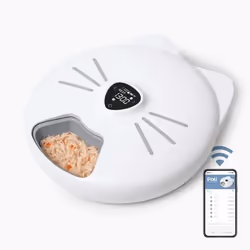 Catit Pixi Smart, Distributeur automatique pour animaux de compagnie, Plastique, Blanc, Intérieure, Universel, 170 g