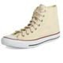 Baskets Converse Chuck Taylor All Star Hi en toile - Blanc/Jaune - Homme