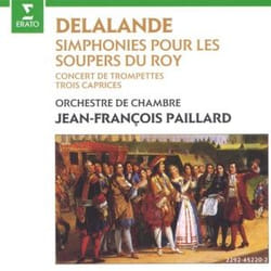 Warner Music Jean-François Paillard - Delalande: Symphonies pour les soupers du Roy, CD Classique