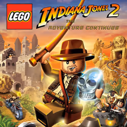 LucasArts LEGO Indiana Jones 2 : L'Aventure Continue, Wii, Tout le monde de plus de 10 ans, Support physique