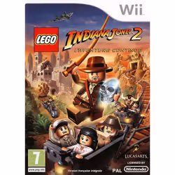 LucasArts LEGO Indiana Jones 2 : L'Aventure Continue, Wii, Tout le monde de plus de 10 ans, Support physique