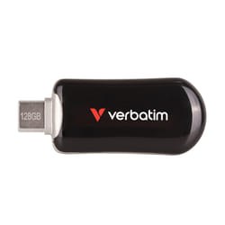 Verbatim 30225 lecteur USB flash 128Go USB Type-C 3.2 Gen 1 (3.1 Gen 1) Noir
