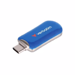 Verbatim 30232, 64 Go, USB Type-C, 3.2 Gen 1 (3.1 Gen 1), 100 Mo/s, Sans capuchon, Bleu