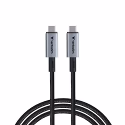 Verbatim 31847 câble USB USB4 Gen 2x2 1,2 m USB C Noir