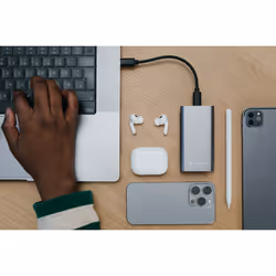 Verbatim TurboMetal SSD USB4 4TB 4 To USB Type-C USB4 Gen 2x2 Argent - Vue supplémentaire 7